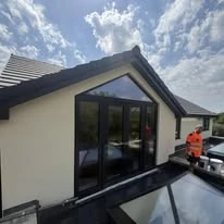 Silicone render finish